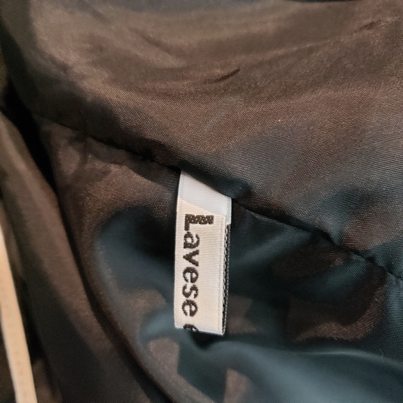 M.I.B Making It Big Water Resistant Belted Jacket Plus Size 4x - Picture 8 of 12